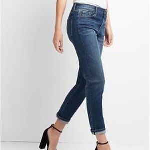 Gap mid rise selvedge pants